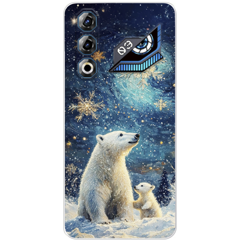 Чохол BoxFace Nubia Neo 3 GT 5G Північні ведмеді