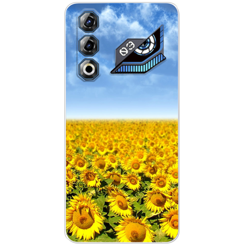 Чохол BoxFace Nubia Neo 3 GT 5G Подсолнухи