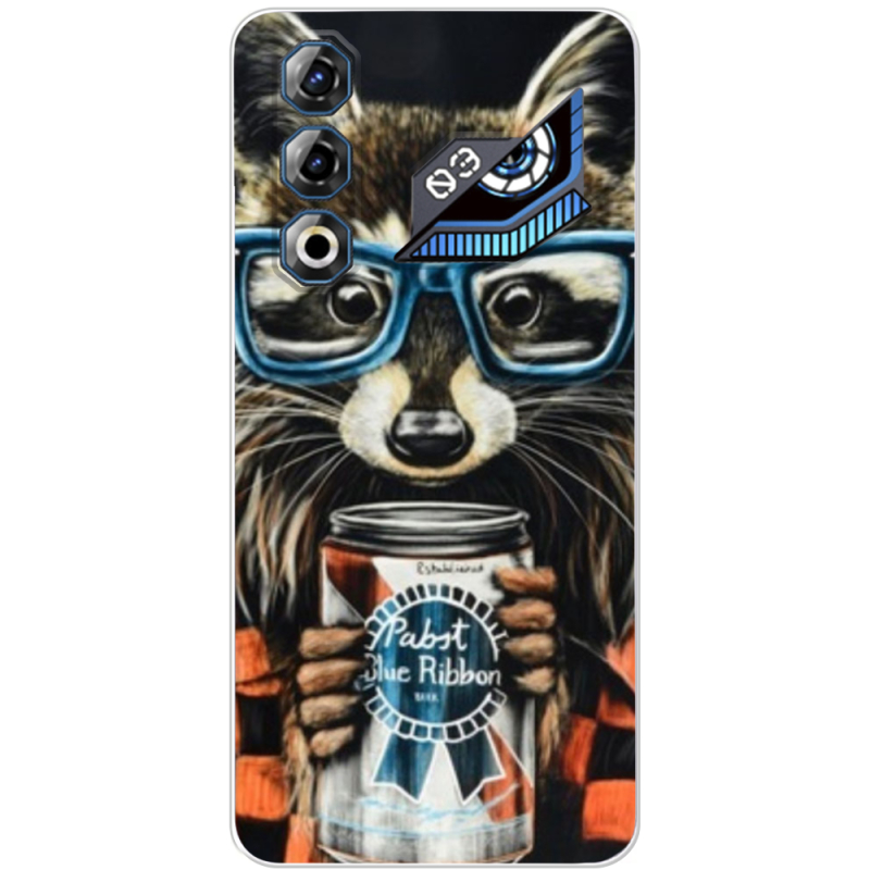 Чохол BoxFace Nubia Neo 3 GT 5G Енот с банкой