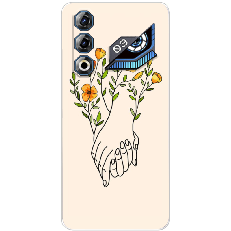 Чохол BoxFace Nubia Neo 3 GT 5G Flower Hands