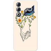 Чохол BoxFace Nubia Neo 3 GT 5G Flower Hands