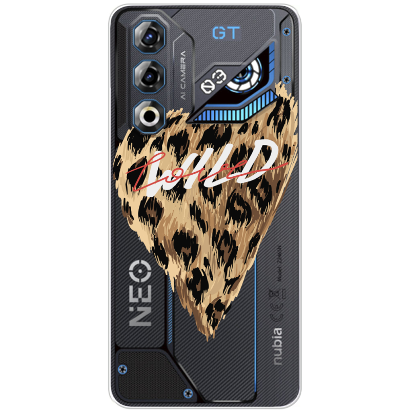 Прозорий чохол BoxFace Nubia Neo 3 GT 5G Wild Love