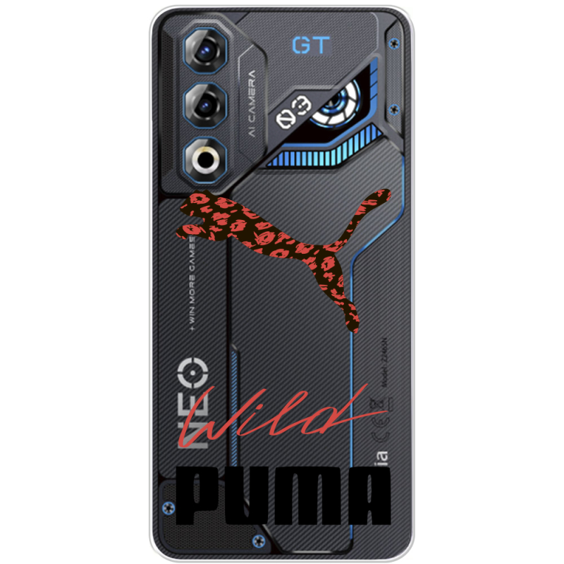 Прозорий чохол BoxFace Nubia Neo 3 GT 5G Wild Cat