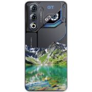 Прозорий чохол BoxFace Nubia Neo 3 GT 5G Green Mountain