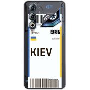 Прозорий чохол BoxFace Nubia Neo 3 GT 5G Ticket Kiev