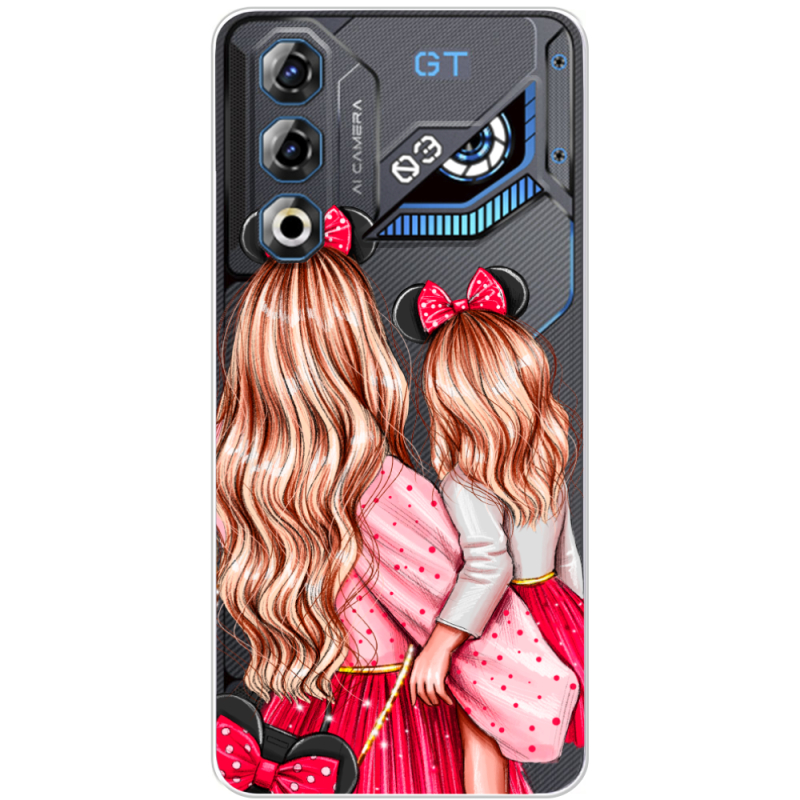Прозорий чохол BoxFace Nubia Neo 3 GT 5G Mouse Girls