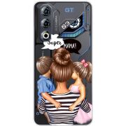 Прозорий чохол BoxFace Nubia Neo 3 GT 5G Super Mama