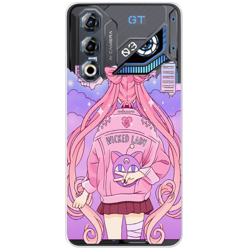 Прозорий чохол BoxFace Nubia Neo 3 GT 5G Wiked Lady