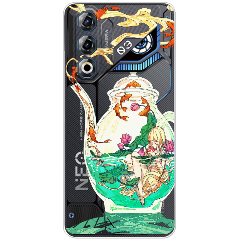 Прозорий чохол BoxFace Nubia Neo 3 GT 5G Kettle