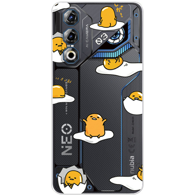 Прозорий чохол BoxFace Nubia Neo 3 GT 5G Gudetama