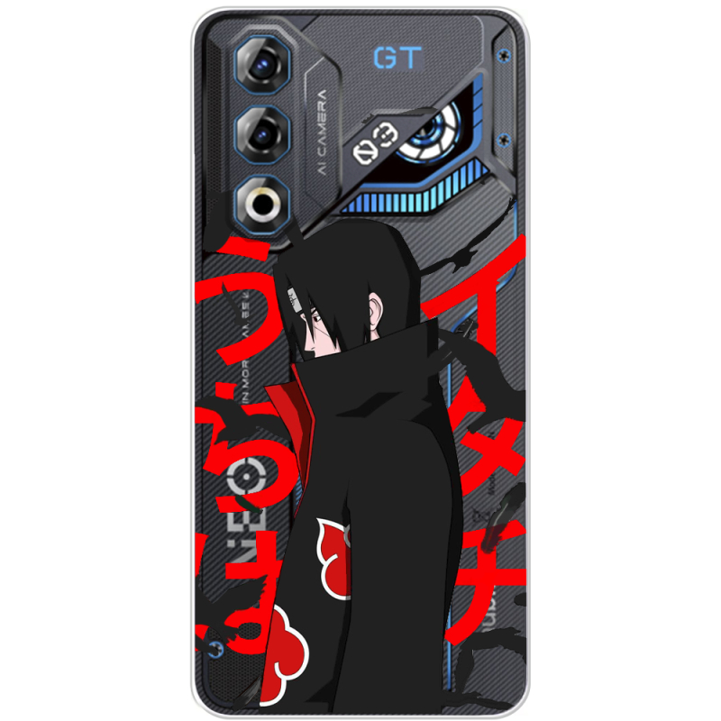 Прозорий чохол BoxFace Nubia Neo 3 GT 5G Учиха Итачи