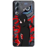 Прозорий чохол BoxFace Nubia Neo 3 GT 5G Учиха Итачи