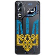 Прозорий чохол BoxFace Nubia Neo 3 GT 5G Gold Trident