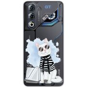 Прозорий чохол BoxFace Nubia Neo 3 GT 5G Cat Style