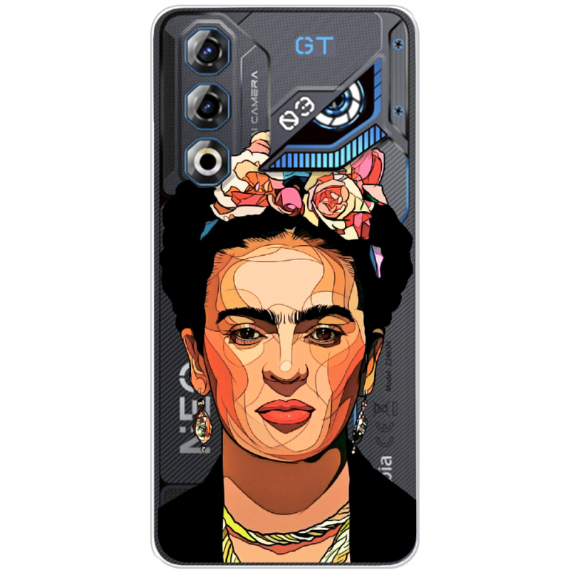Прозорий чохол BoxFace Nubia Neo 3 GT 5G Фрида Кало