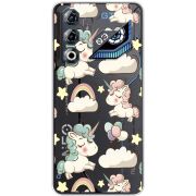 Прозорий чохол BoxFace Nubia Neo 3 GT 5G Unicorns