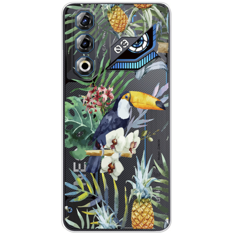 Прозорий чохол BoxFace Nubia Neo 3 GT 5G Tucan