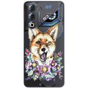 Прозорий чохол BoxFace Nubia Neo 3 GT 5G Winking Fox