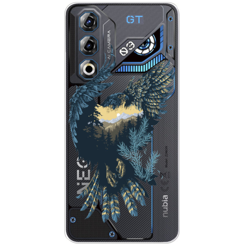 Прозорий чохол BoxFace Nubia Neo 3 GT 5G Eagle