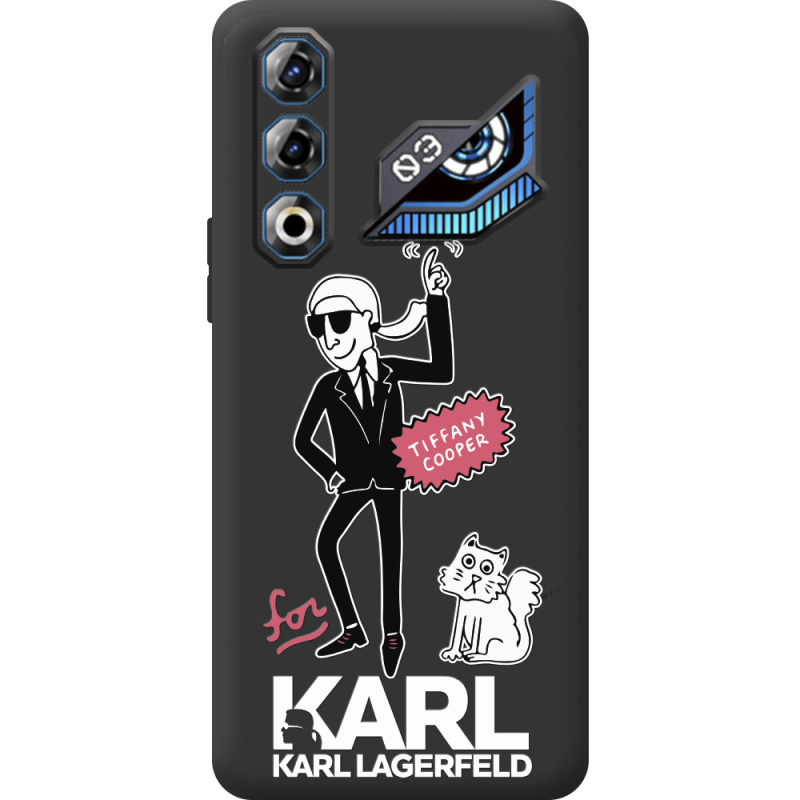 Чорний чохол BoxFace Nubia Neo 3 GT 5G For Karl