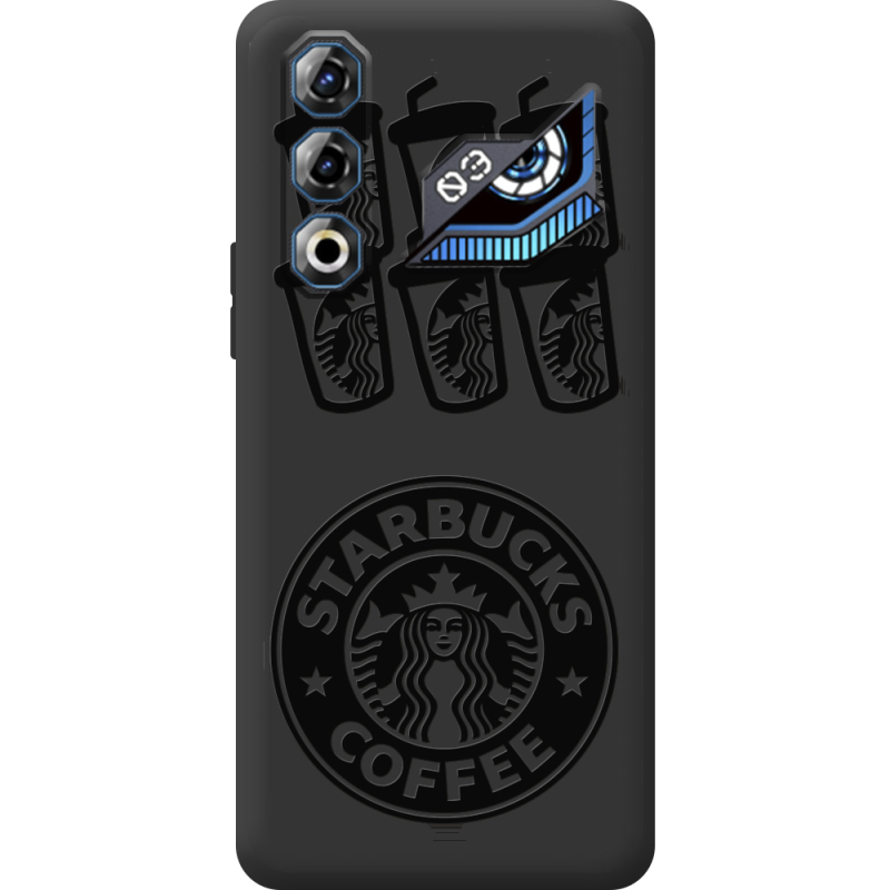 Чорний чохол BoxFace Nubia Neo 3 GT 5G Black Coffee