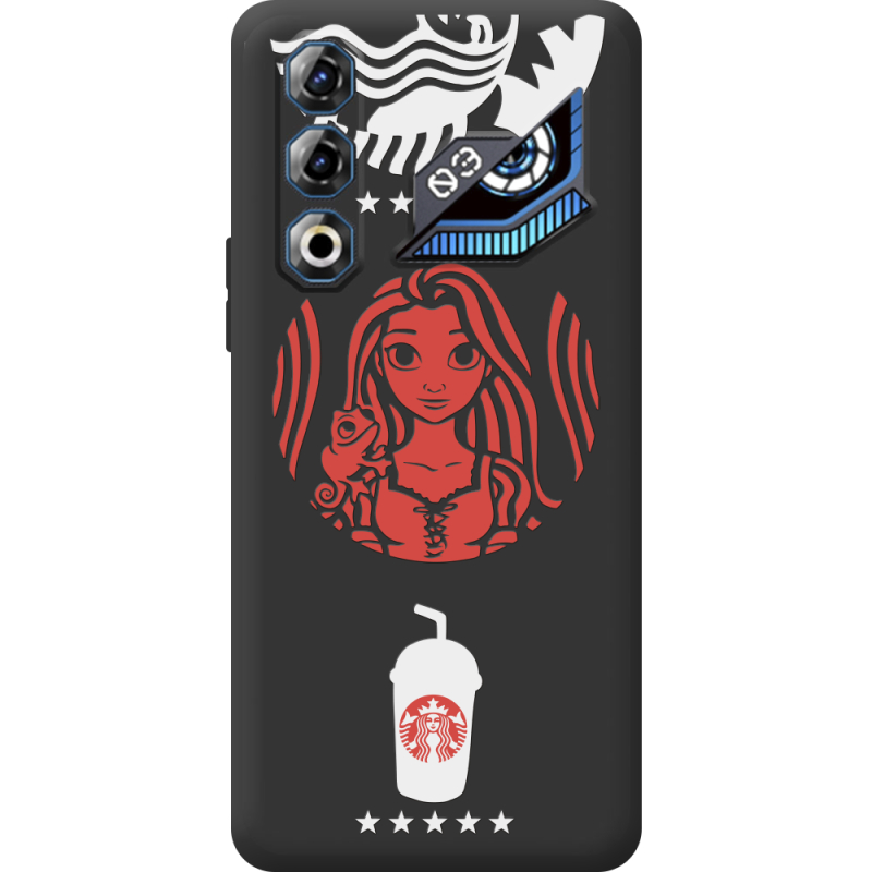 Чорний чохол BoxFace Nubia Neo 3 GT 5G RedWhite Coffee