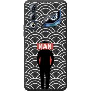 Чорний чохол BoxFace Nubia Neo 3 GT 5G Man Pattern