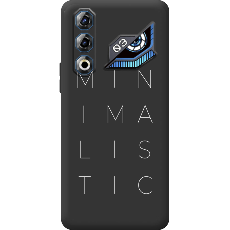 Чорний чохол BoxFace Nubia Neo 3 GT 5G Minimalistic