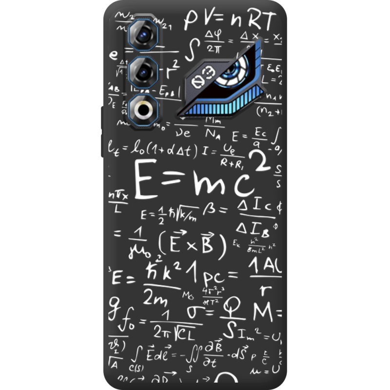 Чорний чохол BoxFace Nubia Neo 3 GT 5G E=mc2