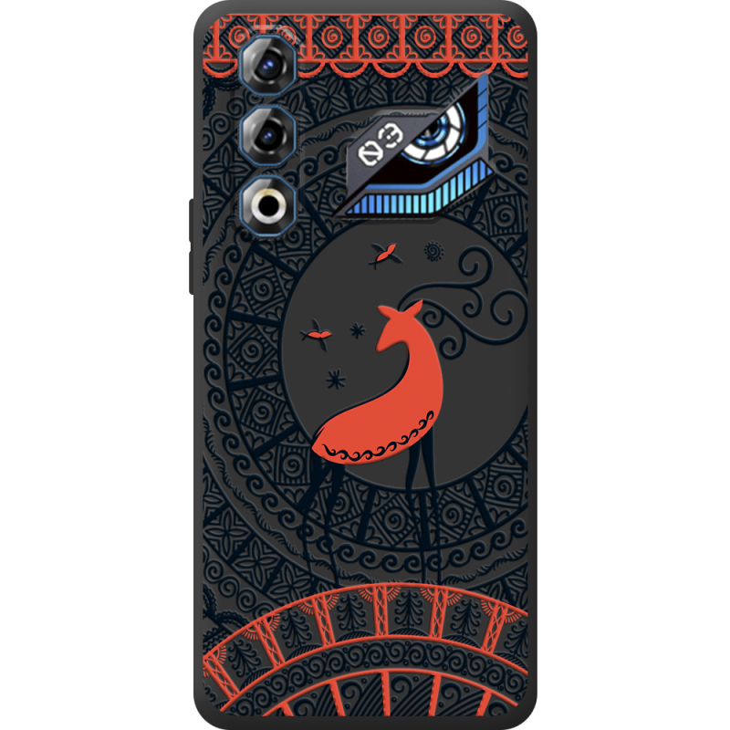 Чорний чохол BoxFace Nubia Neo 3 GT 5G Ornament