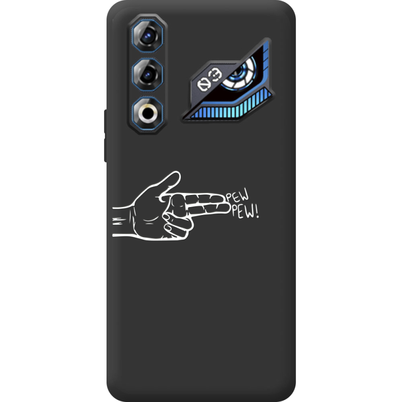 Чорний чохол BoxFace Nubia Neo 3 GT 5G Pew Pew