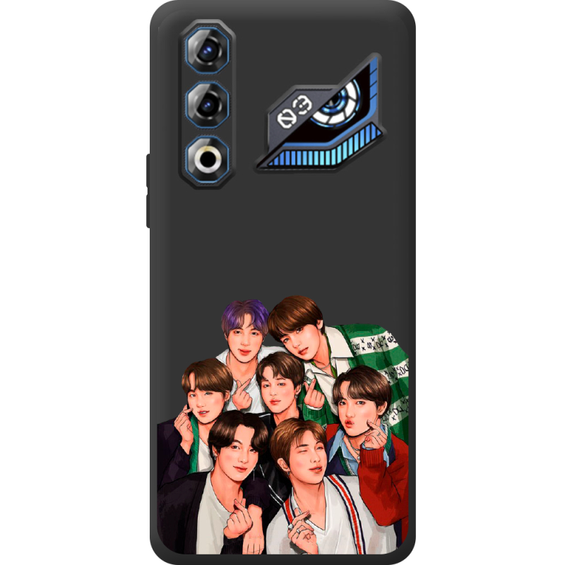 Чорний чохол BoxFace Nubia Neo 3 GT 5G BTS