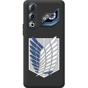 Чорний чохол BoxFace Nubia Neo 3 GT 5G Атака Титанов Крылья Свободы