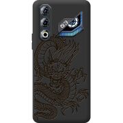 Чорний чохол BoxFace Nubia Neo 3 GT 5G Chinese Dragon