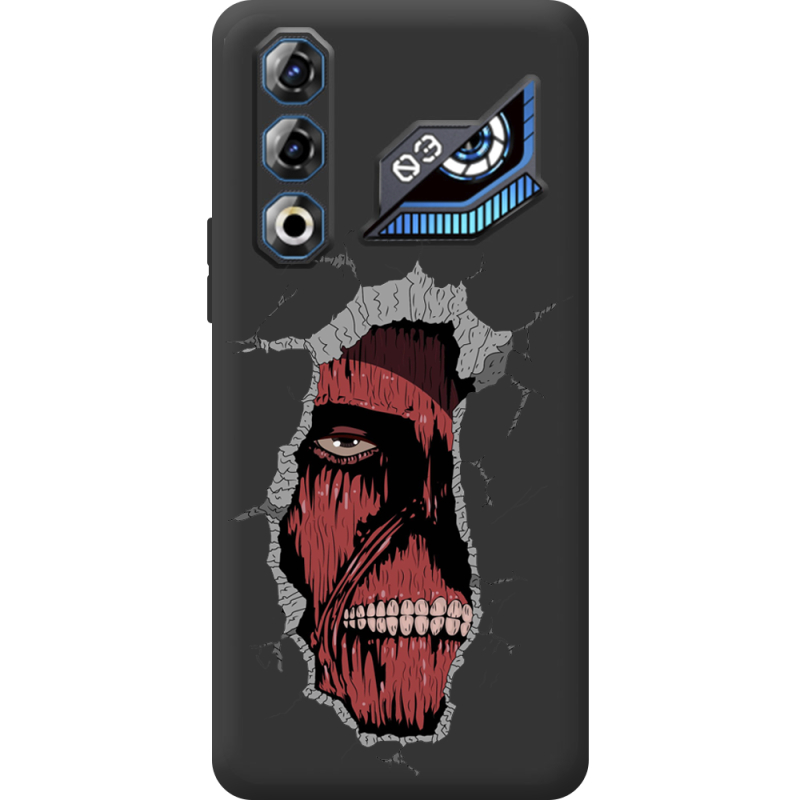 Чорний чохол BoxFace Nubia Neo 3 GT 5G Нападение на Титана