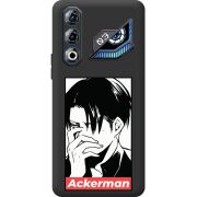 Чорний чохол BoxFace Nubia Neo 3 GT 5G Attack On Titan - Ackerman