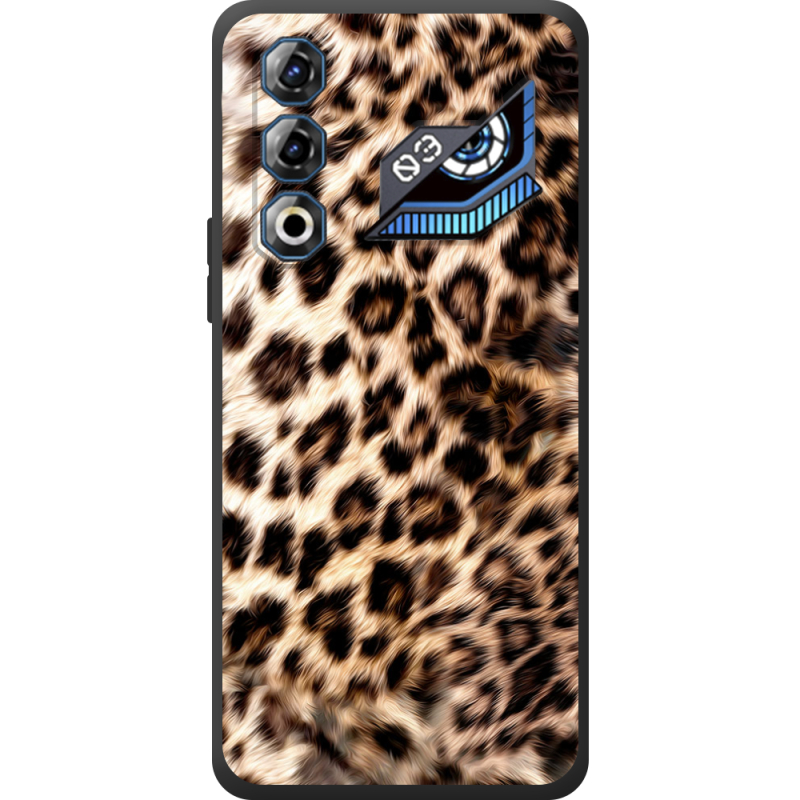 Чорний чохол BoxFace Nubia Neo 3 GT 5G Леопардовий