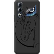Чорний чохол BoxFace Nubia Neo 3 GT 5G Horse
