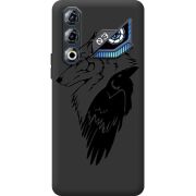 Чорний чохол BoxFace Nubia Neo 3 GT 5G Wolf and Raven