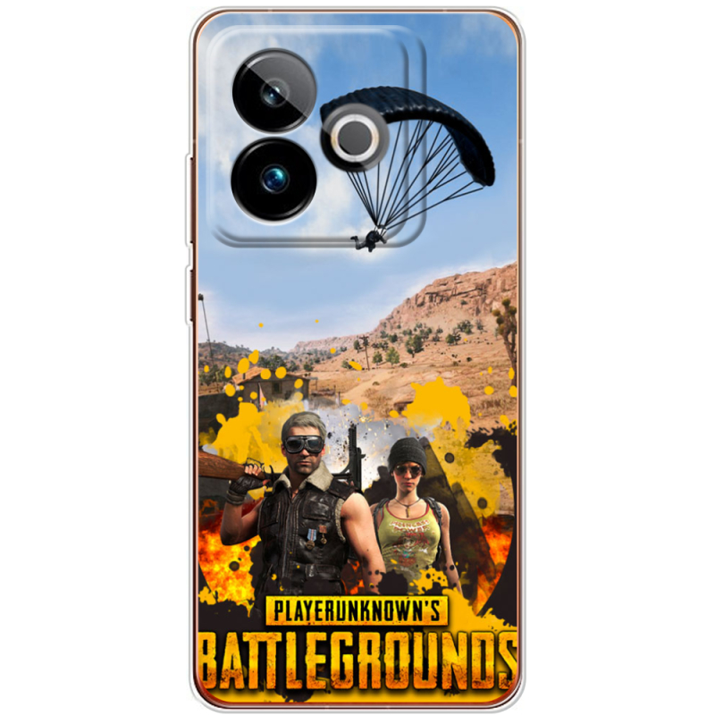 Чохол BoxFace Realme GT 7 5G Pubg parachute