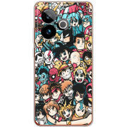 Чохол BoxFace Realme GT 7 5G Anime Stickers