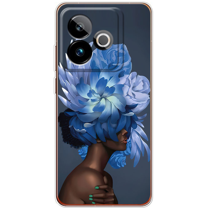 Чохол BoxFace Realme GT 7 5G Exquisite Blue Flowers