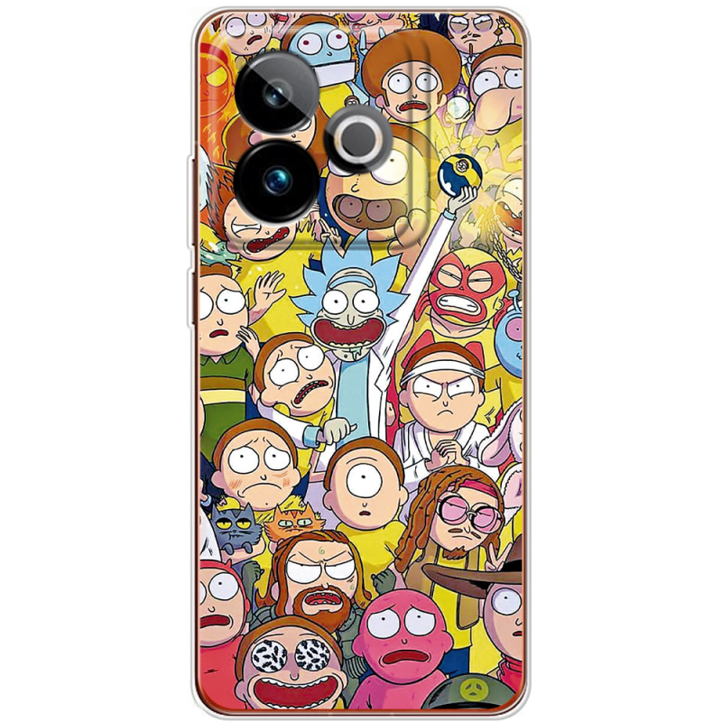 Чохол BoxFace Realme GT 7 5G Rick and Morty