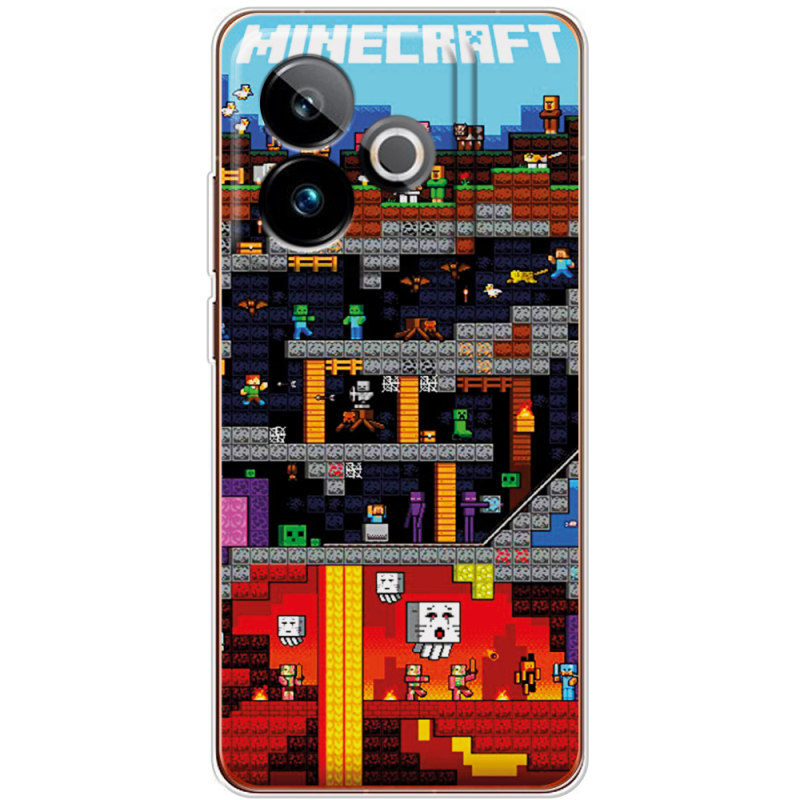 Чохол BoxFace Realme GT 7 5G Minecraft Lode Runner