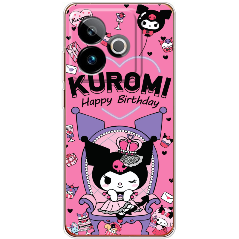 Чохол BoxFace Realme GT 7 5G День народження Kuromi