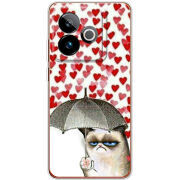 Чохол BoxFace Realme GT 7 5G Raining Hearts