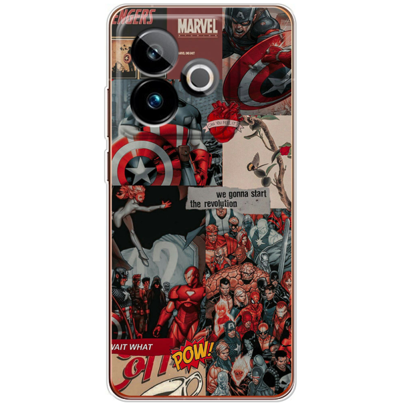 Чохол BoxFace Realme GT 7 5G Marvel Avengers