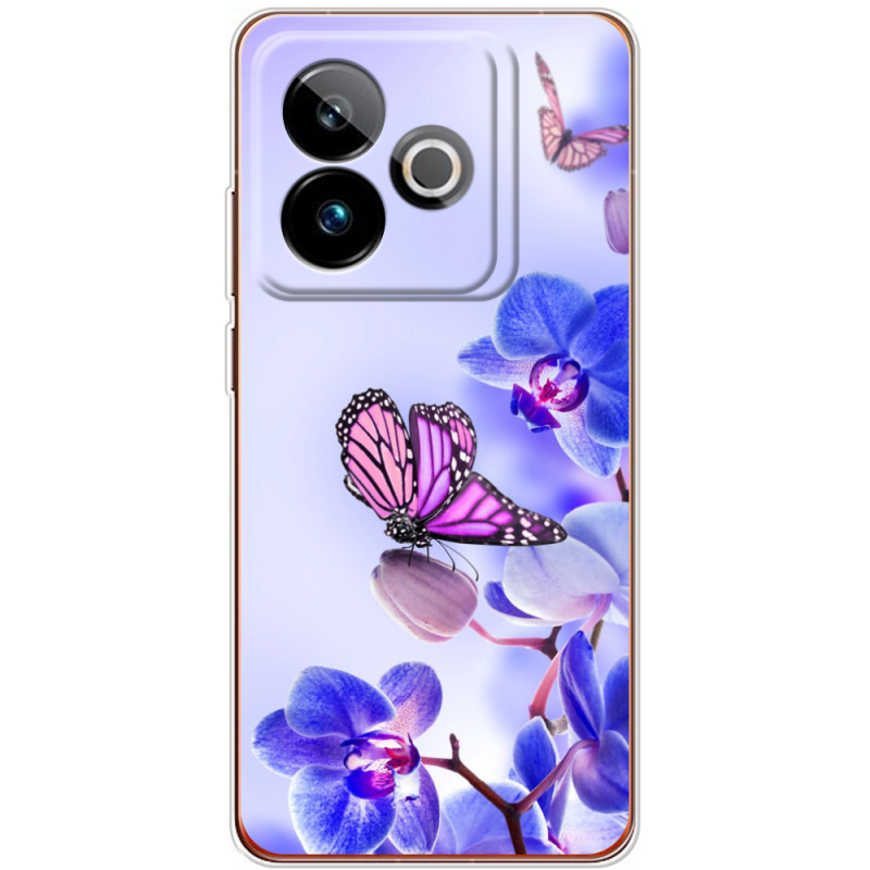 Чохол BoxFace Realme GT 7 5G Orchids and Butterflies