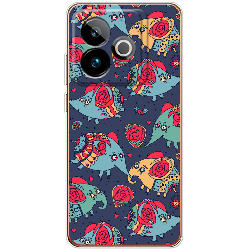 Чохол BoxFace Realme GT 7 5G Flying Elephants