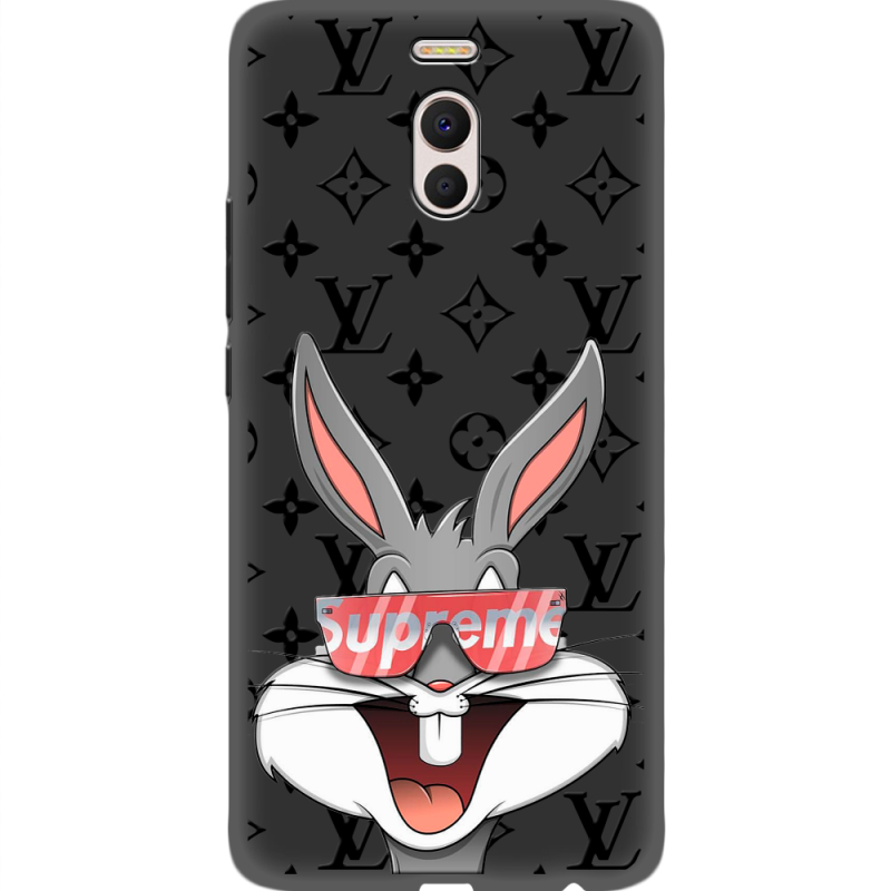 Черный чехол Uprint Meizu M6 Note looney bunny